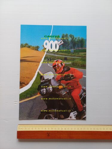 Cagiva Elefant 900 i.e. GT Enduro 1992 depliant originale Italiano …