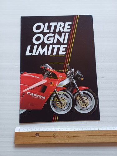 Cagiva MITO 125 1a serie 1990 depliant originale italiano