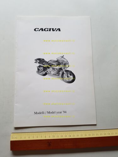 Cagiva presentazione modelli 1994 cartella stampa originale model year press …