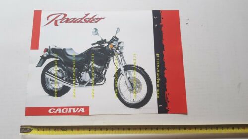 Cagiva Roadster 125 1994 depliant originale brochure moto