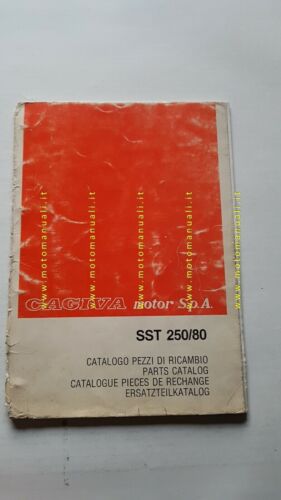 Cagiva SST 250 1980 catalogo ricambi originale SPARE PARTS CATALOGUE