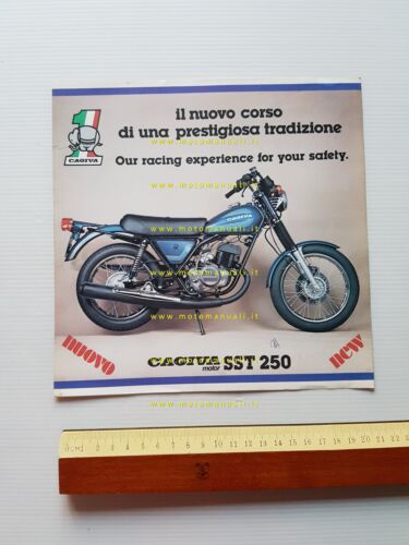 Cagiva SST 250 1981 depliant originale italiano