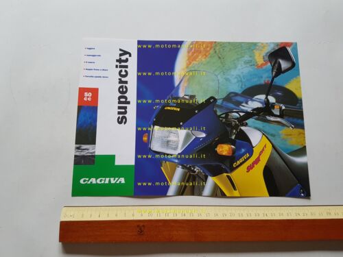 Cagiva Supercity 50 depliant originale italiano