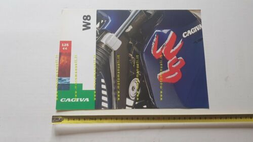 Cagiva W8 125 Enduro 1995 depliant originale brochure moto