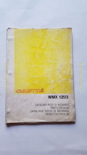 Cagiva WMX 125/3 catalogo ricambi originale spare parts list