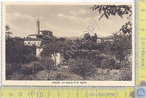 Calco - Chiesa di San Vigilio - 1900cca