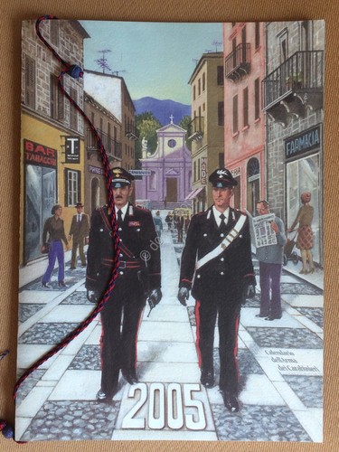 Calendario Storico dei Carabinieri - Anno 2005 - con cordino