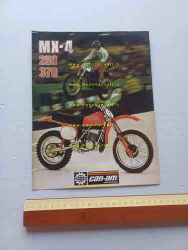 Can-Am 250-370 MX-4 Cross 1978 depliant USA originale