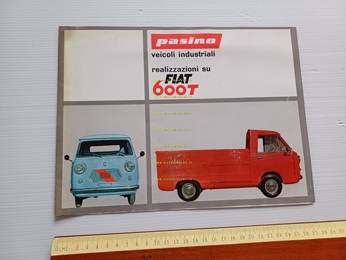 Carrozzeria Pasino - Fiat 600 T veicoli industriali depliant italiano …
