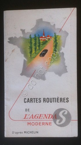 Carte routiéres de L'Agenda Moderne - Francia - Michelin - …