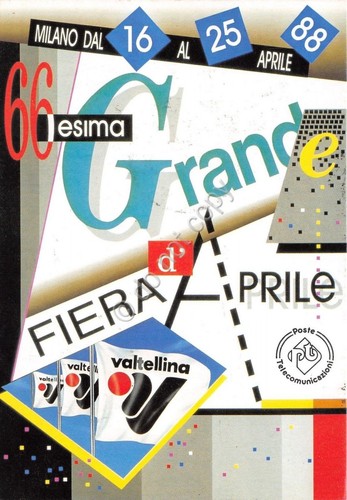 Cartolina - 66° Fiera Milano - Valtellina in fiera - …
