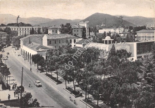 Cartolina - Abano Terme Via P. d ' Abano anni …