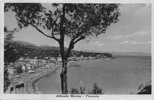 Cartolina - Albisola Marina - Panorama - 1937