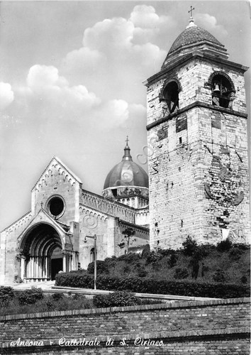 Cartolina - Ancona - Cattetrale San Ciriaco - anni '60
