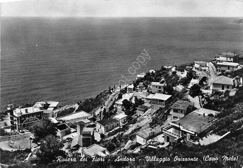 Cartolina - Andora - Villaggio Orizzonte - 1961 (Savona)