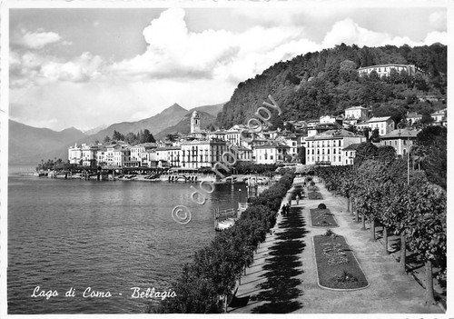 Cartolina - Bellagio Lungolago