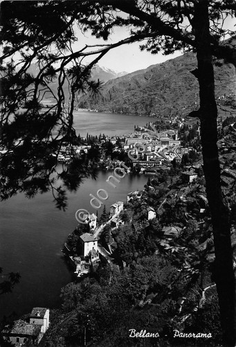 Cartolina - Bellano Panorama 1949