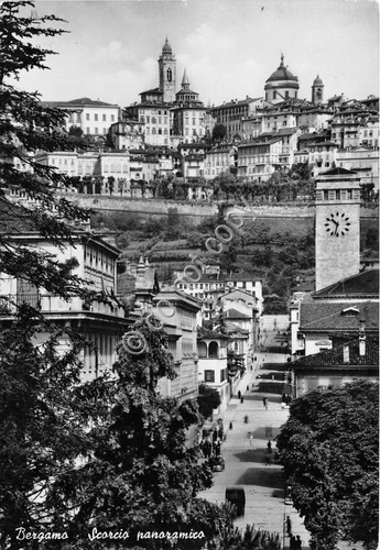 Cartolina - Bergamo scorcio Panoramico