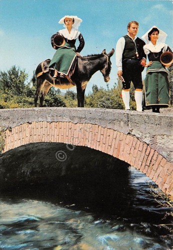 Cartolina - Boiano - costumi del Molise - NVG