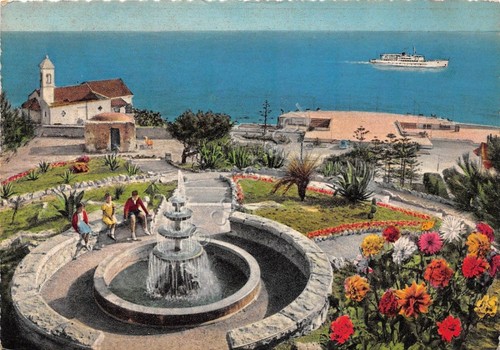 Cartolina - Bordighera - Fontana a Capo S. Ampelio - …