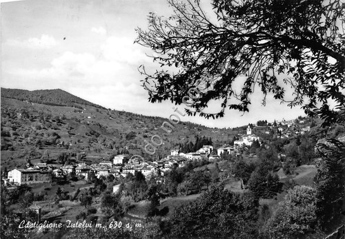 Cartolina - Castiglione Intelvi panorama 1957