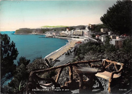 Cartolina - Celle Ligure - Panorama Parziale - anni '50 …