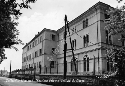 Cartolina - Collecchio Istituto S. Cuore Facciata esterna