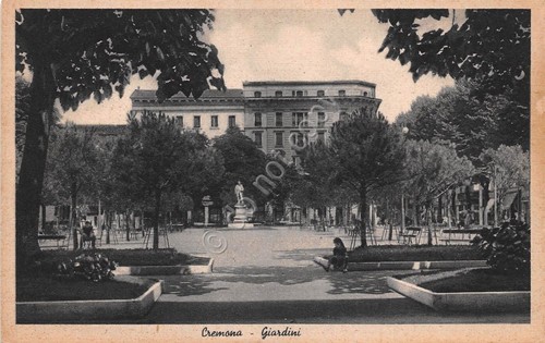 Cartolina - Cremona - Giardini - NVG