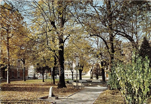 Cartolina - Fiorenzuola D'Arda - Giardini Pubblici - 1977