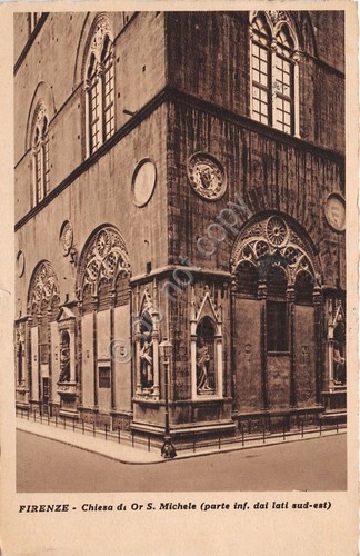 Cartolina - Firenze - Chiesa Or S. Michele - 1934 …