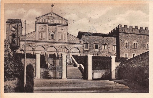 Cartolina - Firenze - San Miniato al Monte - 1934 …