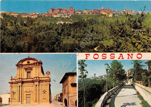 Cartolina - Fossano - Vedutine - 1965