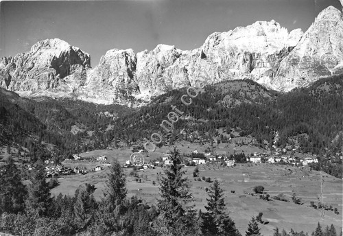 Cartolina - Frassenè panorama 1964