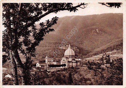 Cartolina - Garessio - Santuario - 1938