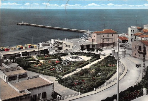 Cartolina - Gela panorama parziale 1964 (Messina)