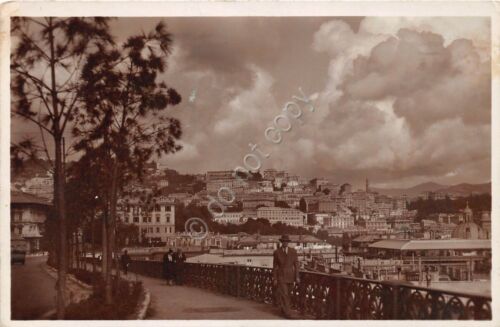 Cartolina - Genova - Corso Podestà - Panorama - animata …