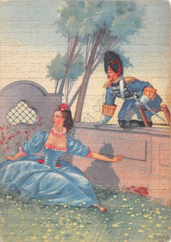 Cartolina - Illustrata - 700 Romantico - n. 96 - …