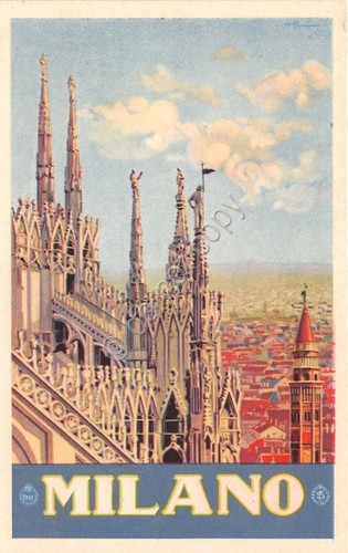 Cartolina - Illustrata - A. Pomi - Milano - Pubblicità …