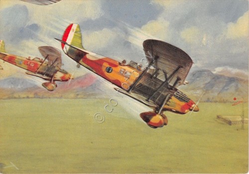 Cartolina - Illustrata - Arma Aeronautica - Aerei - N.013