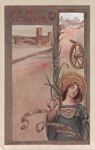 Cartolina - Illustrata - Bevilacqua - Militaria - VIII Reggimento …