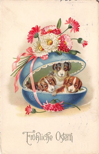 Cartolina - Illustrata - Buona Pasqua - Froliche Ostern - …