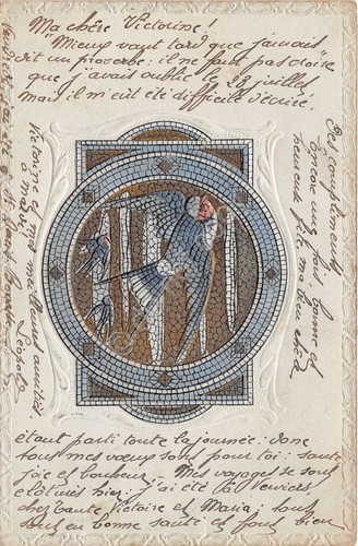 Cartolina - Illustrata - Buona Pasqua - In rilievo - …