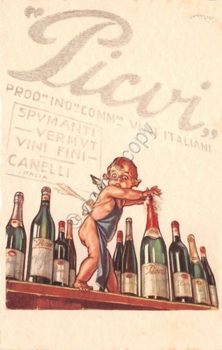 Cartolina - Illustrata - Canelli - Picvi - Vini Italiani …