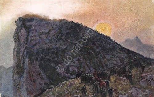 Cartolina - Illustrata - Cascella- Croce Rossa- IV Guerra Indipendenza …