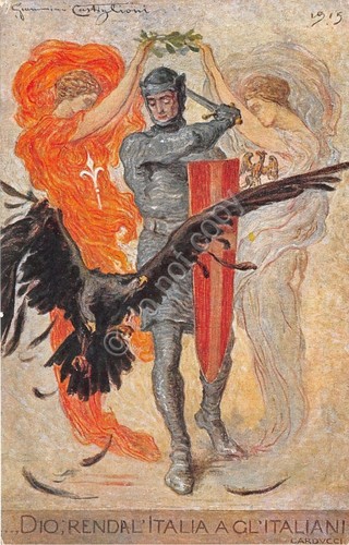 Cartolina - Illustrata - Castiglioni - Trento e Trieste - …