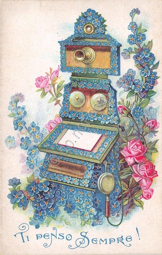 Cartolina - Illustrata - innamorati - Ti penso sempre - …