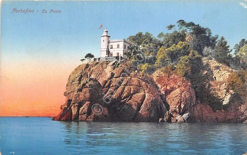 Cartolina - Illustrata - Portofino - Punta - Brunner - …