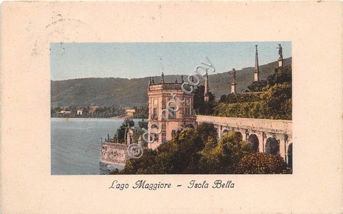 Cartolina - Illustrata Lago Maggiore Isola Bella 1922