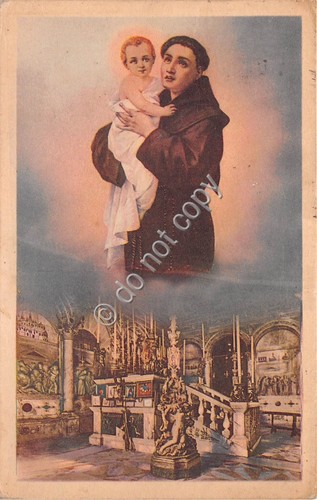 Cartolina - Illustrata Padova S. Antonio anni '30
