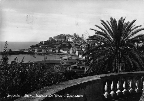 Cartolina - Imperia - Panorama - 1953
